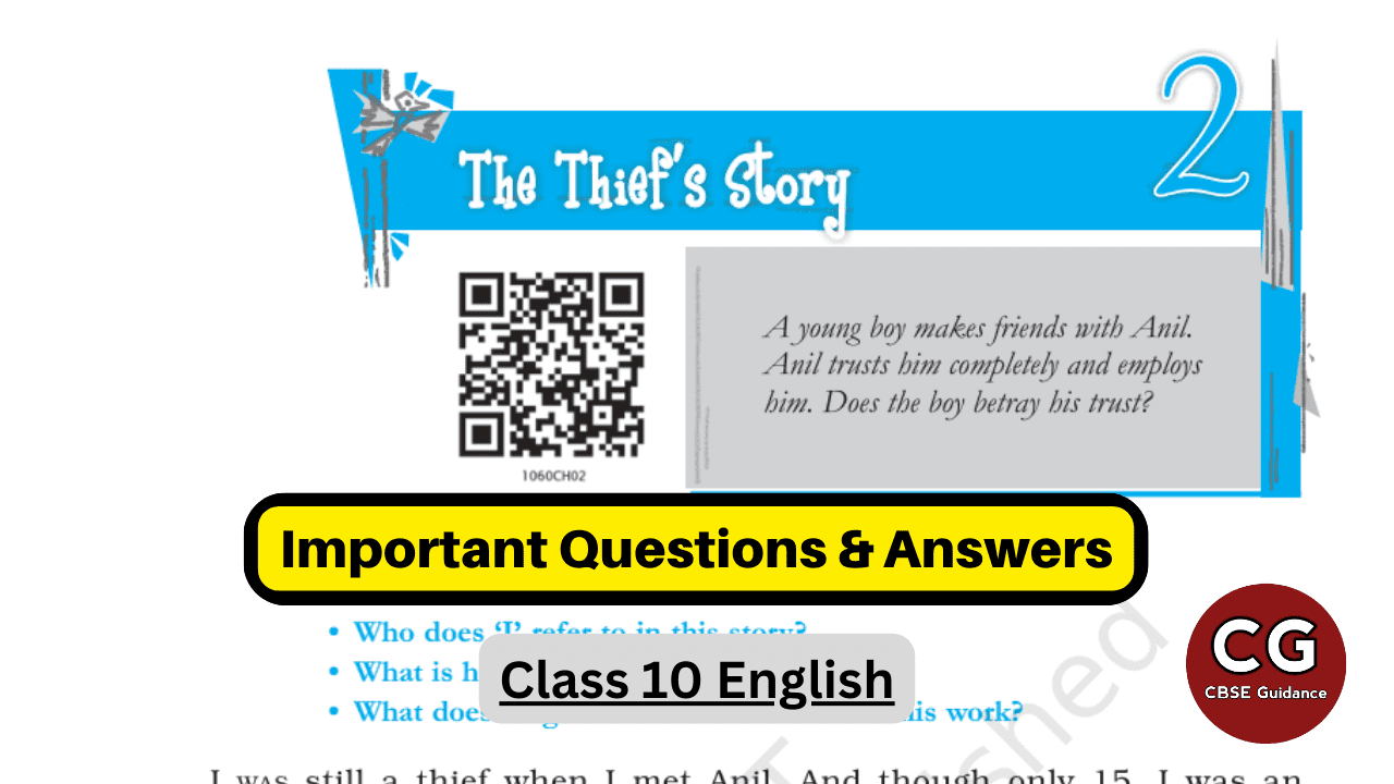 The Thief S Story Class Top Questions And Answers For Exam