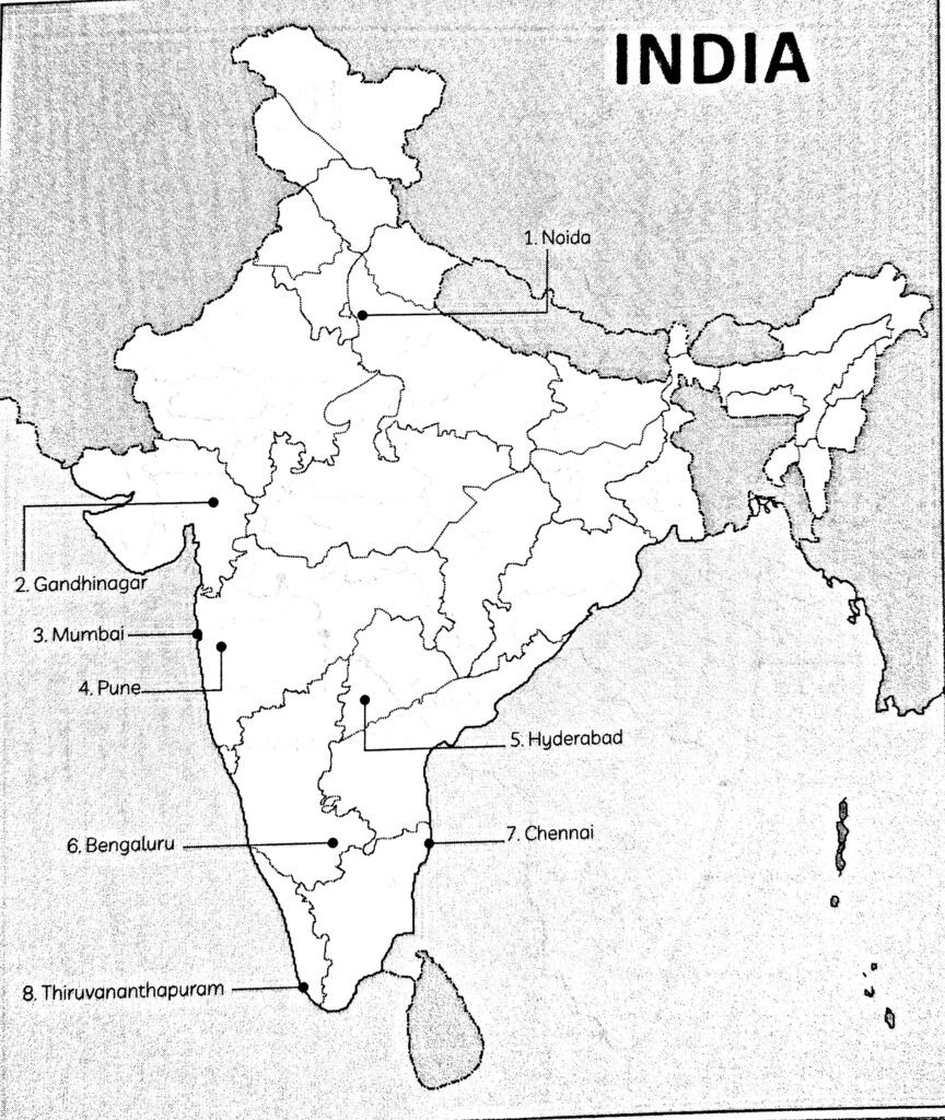 Map Items for CBSE Class 10 SST 202223 CBSE Guidance