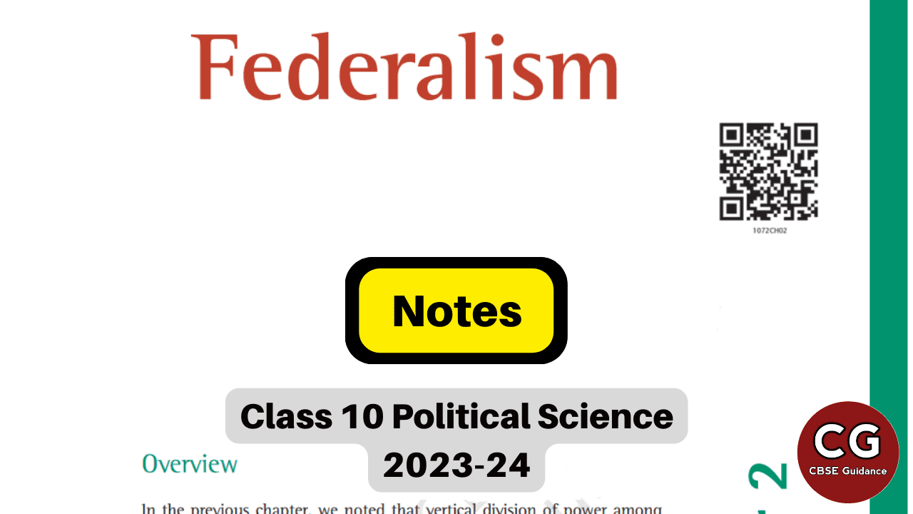 federalism-class-10-notes-for-clear-understanding-cbse-guidance