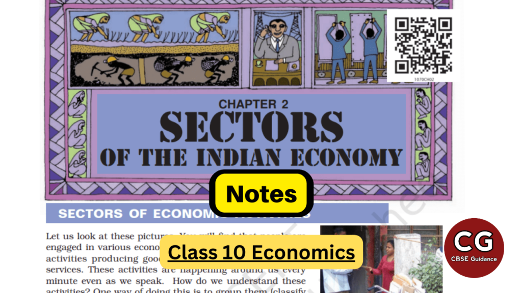 sectors of the indian economy class 10 notes