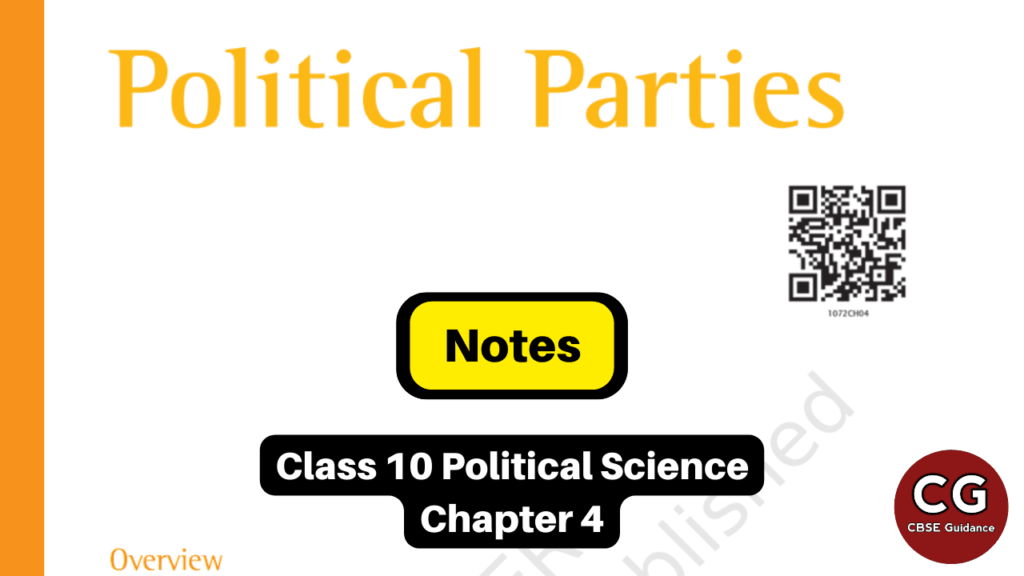 political parties class 10 notes