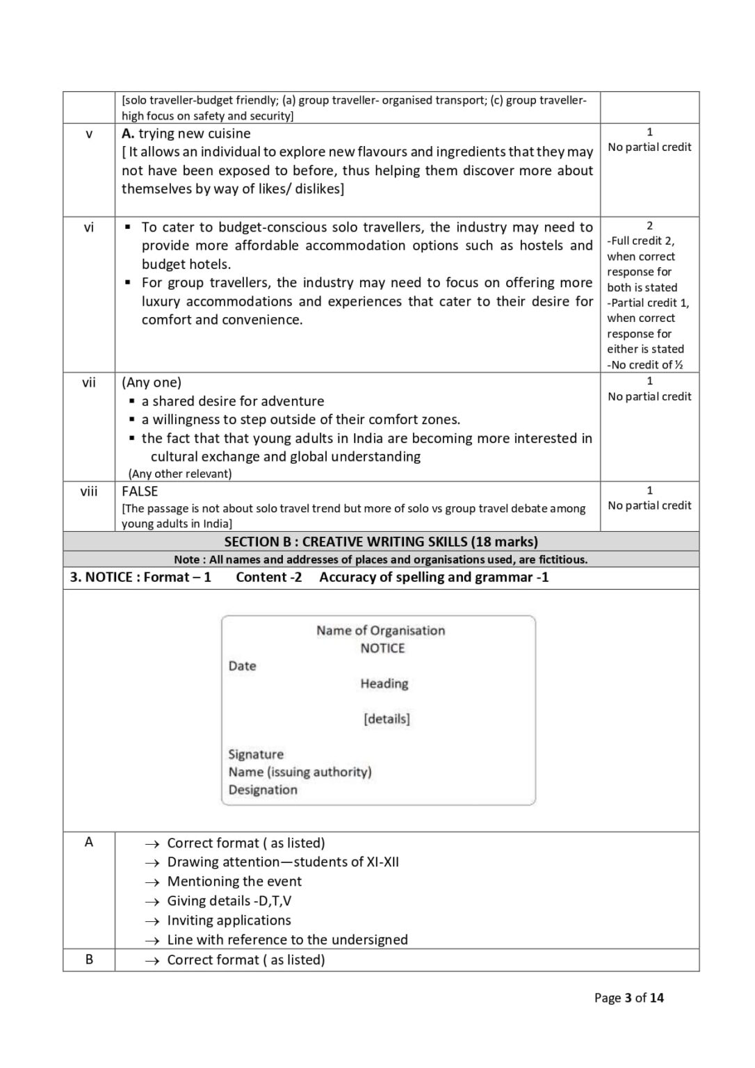 CBSE Class 12 English Sample Paper 2023-24 with Solutions - CBSE Guidance