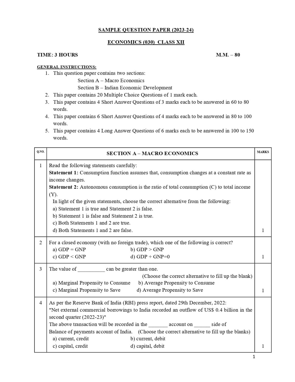 economics grade 12 assignment memorandum 2023 term 1