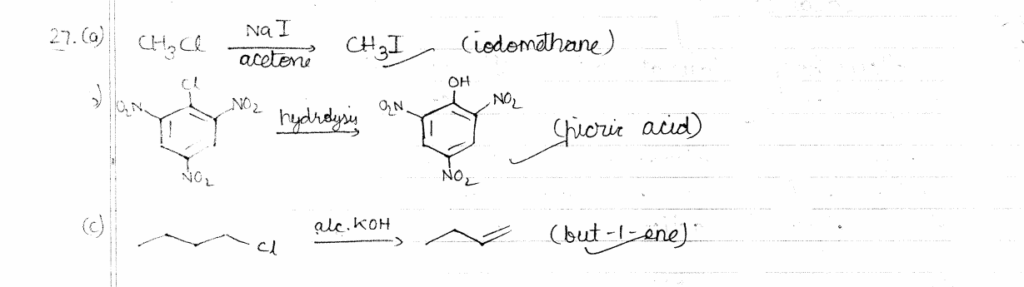 class 12 cbse chemistry topper answer sheet 2023