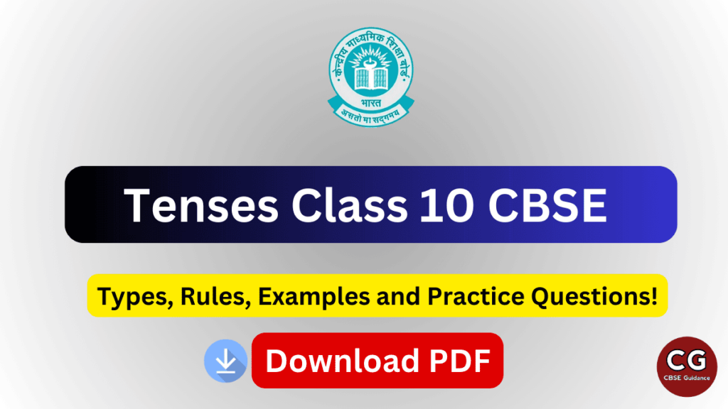 tenses class 10 english grammar pdf