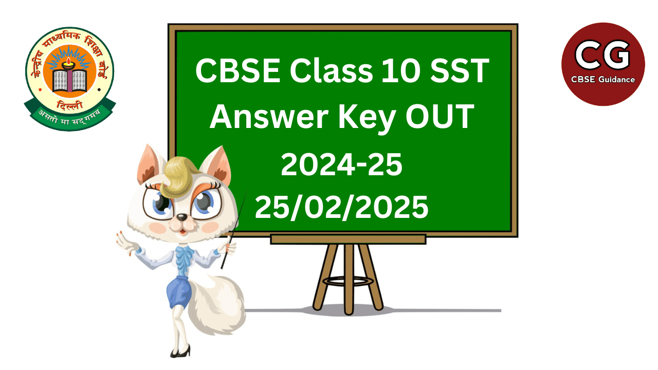 cbse class 10 sst answer key 2025